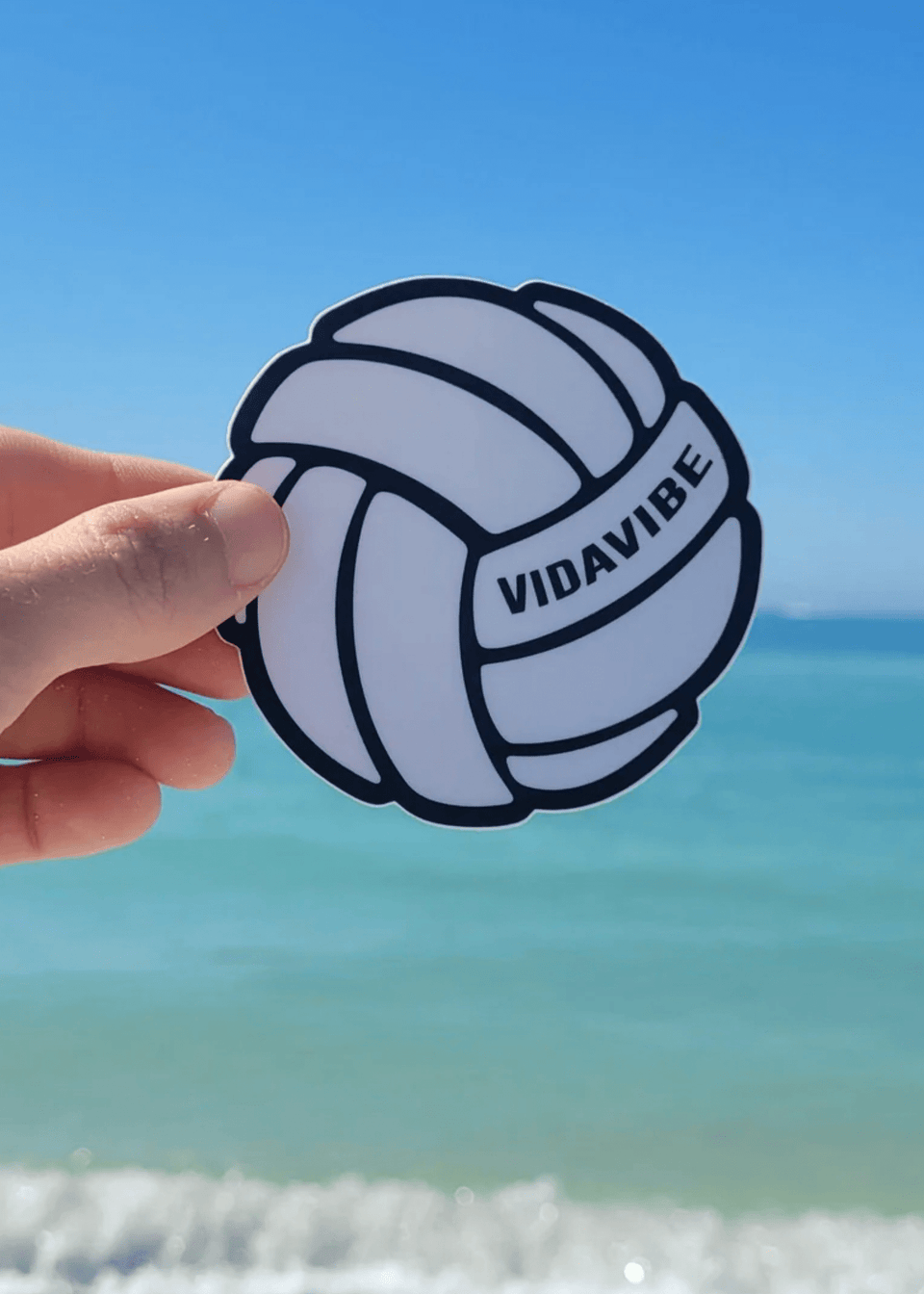 VidaVibe Volleyball Sticker
